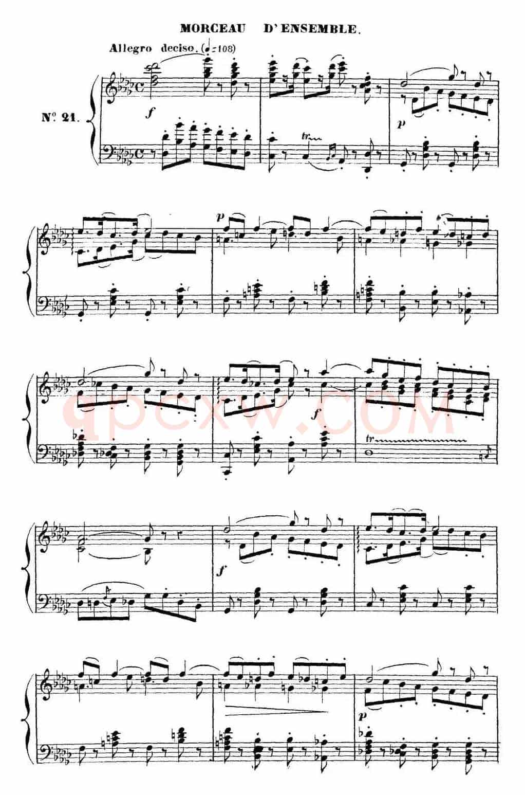 Carmen for Solo Piano（卡门全剧钢琴独奏版）（No.21）