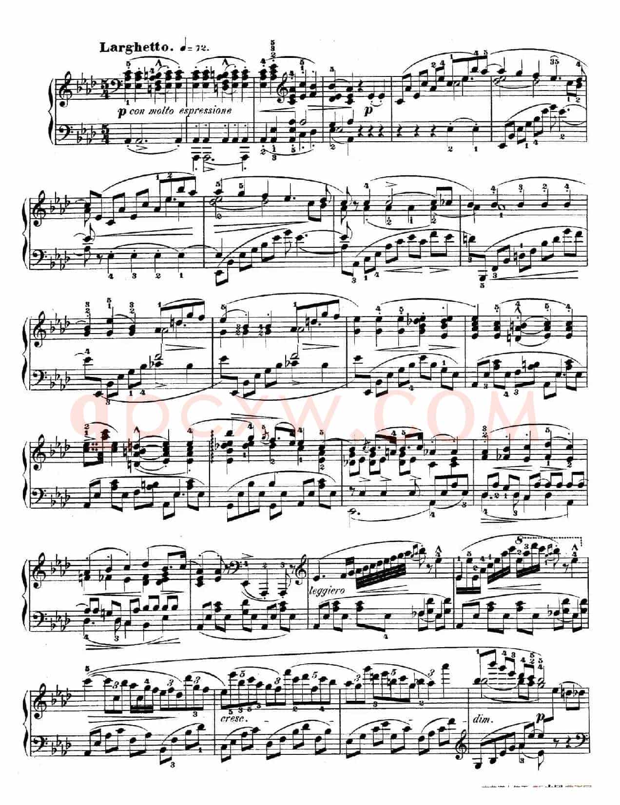 Piano Sonata No.1 in c Minor Op.4 (c小调第一钢琴奏鸣曲)