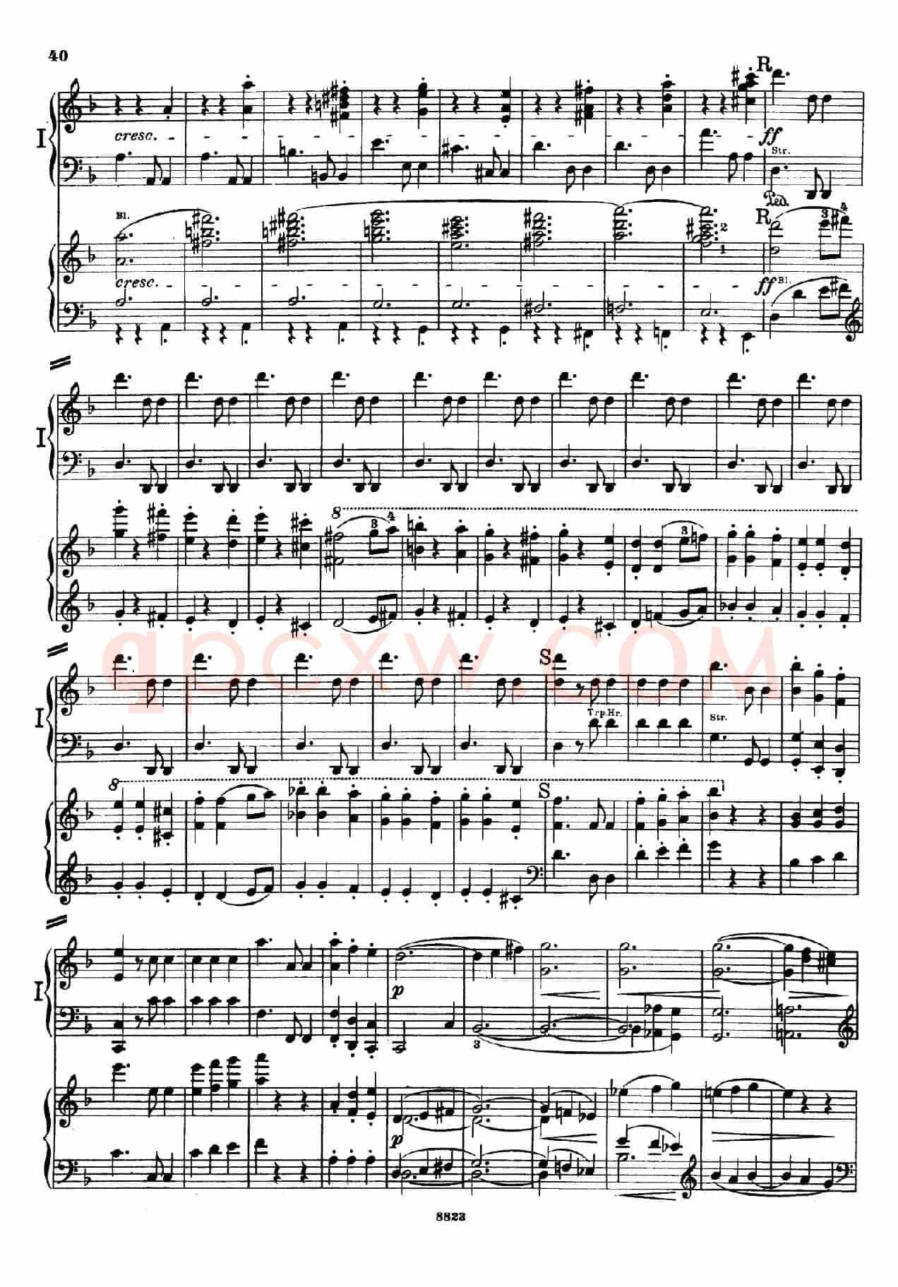 d小调第九交响曲 Op.125(双钢琴P33——42)