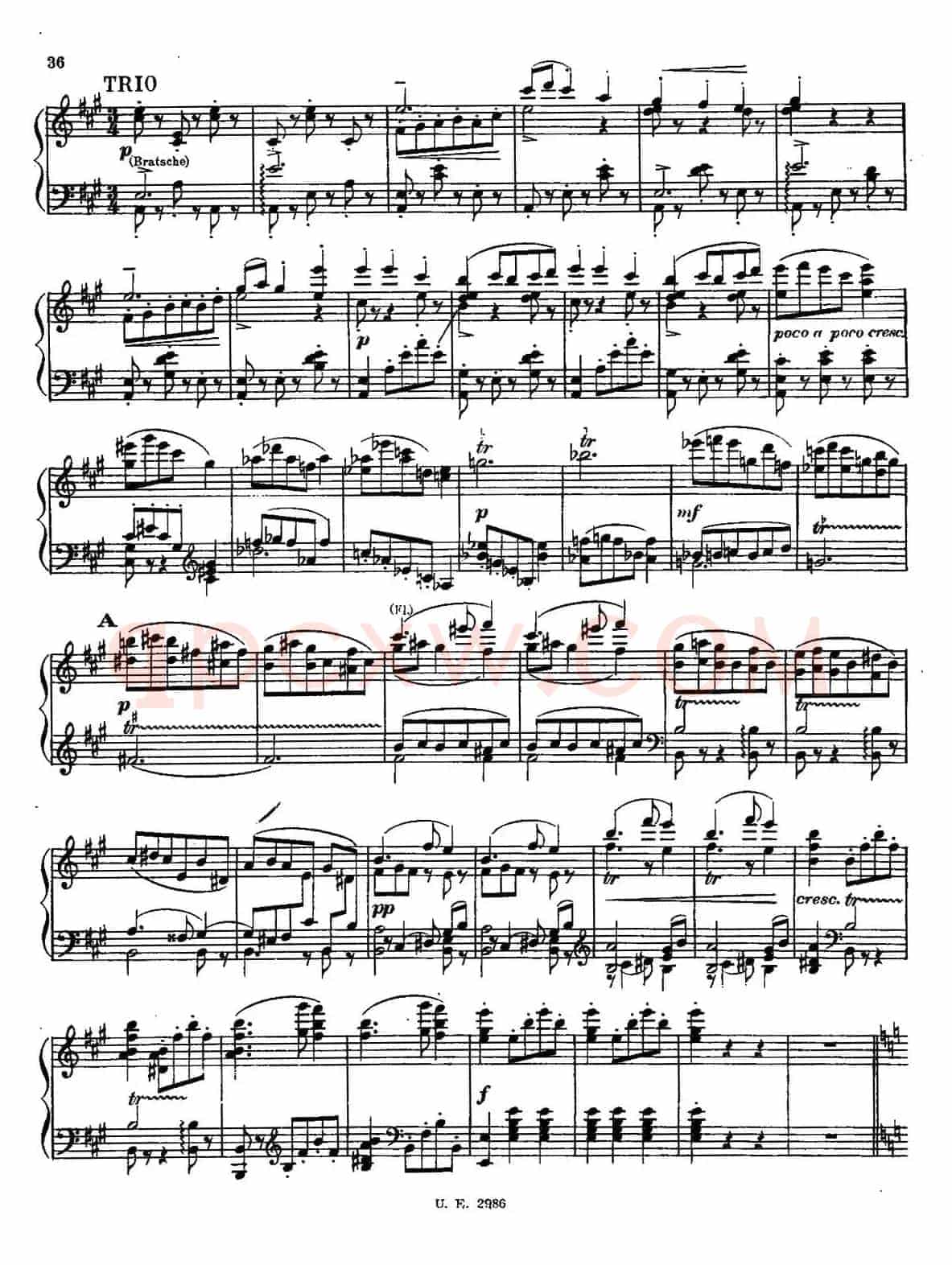 Symphony No.3 in d Minor - Solo Piano(d小调第三交响曲·钢琴独奏版·Ⅲ)