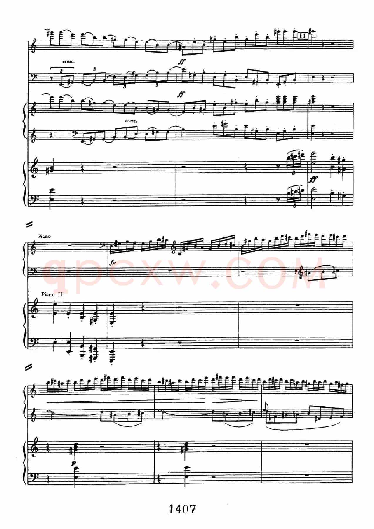 Triple Concerto in C Major Op.56(C大调三重协奏曲·双钢琴·Ⅰ)