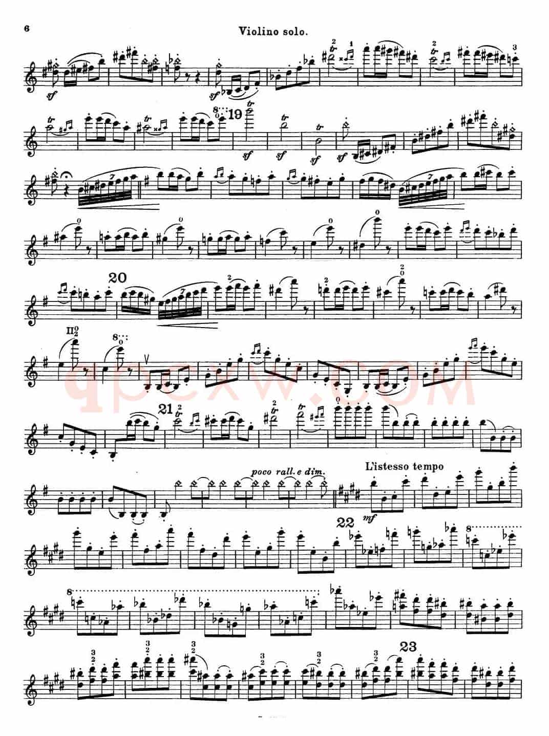 第3号小提琴协奏曲 Op.99（violin concerto no.3）