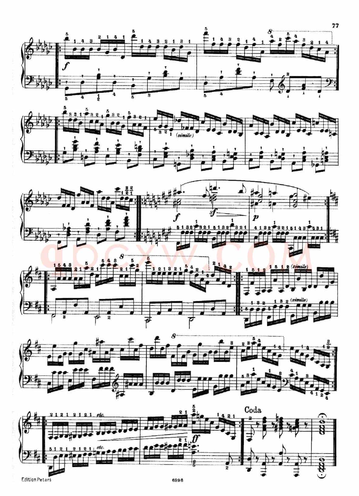 School of the Virtuoso Op.365(60首钢琴高级练习曲·32)