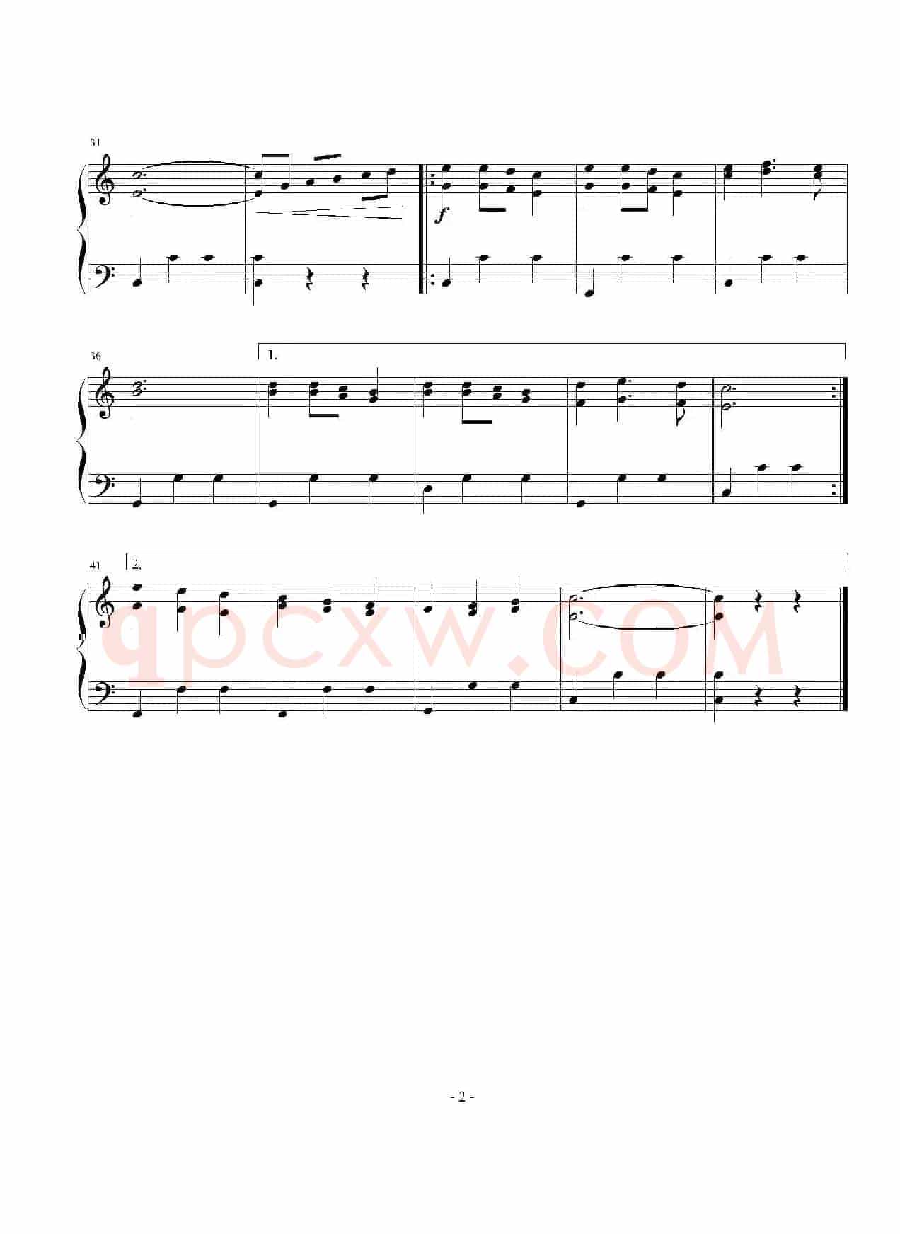 波兰圆舞曲（涛涛制谱版）
