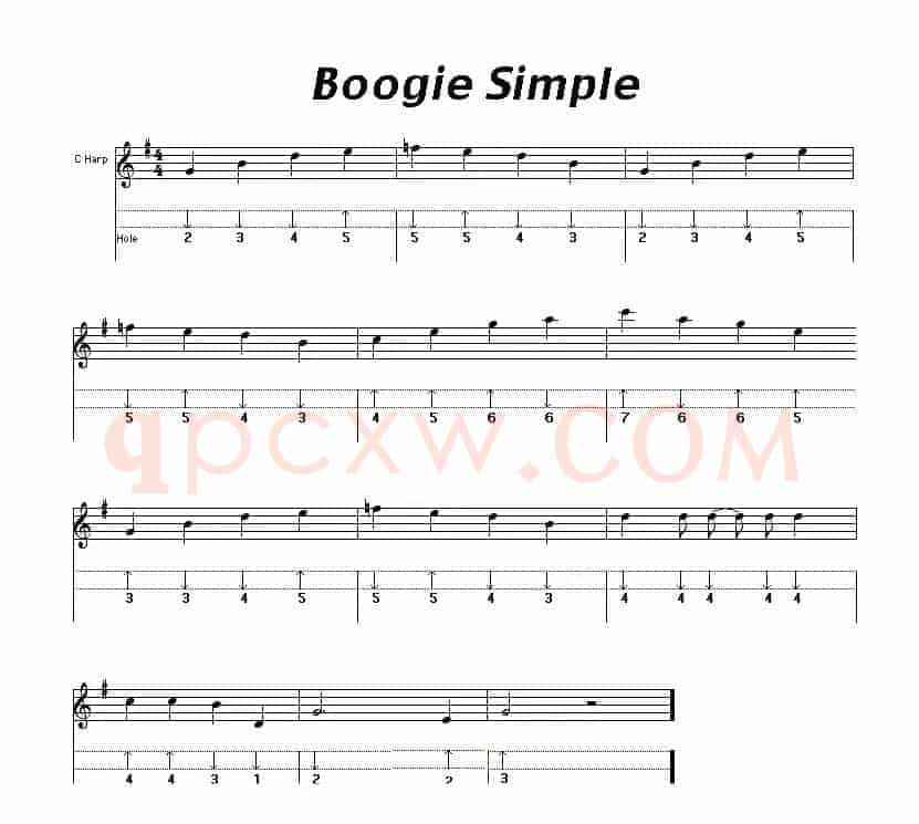 Boogie Simple（布鲁斯）