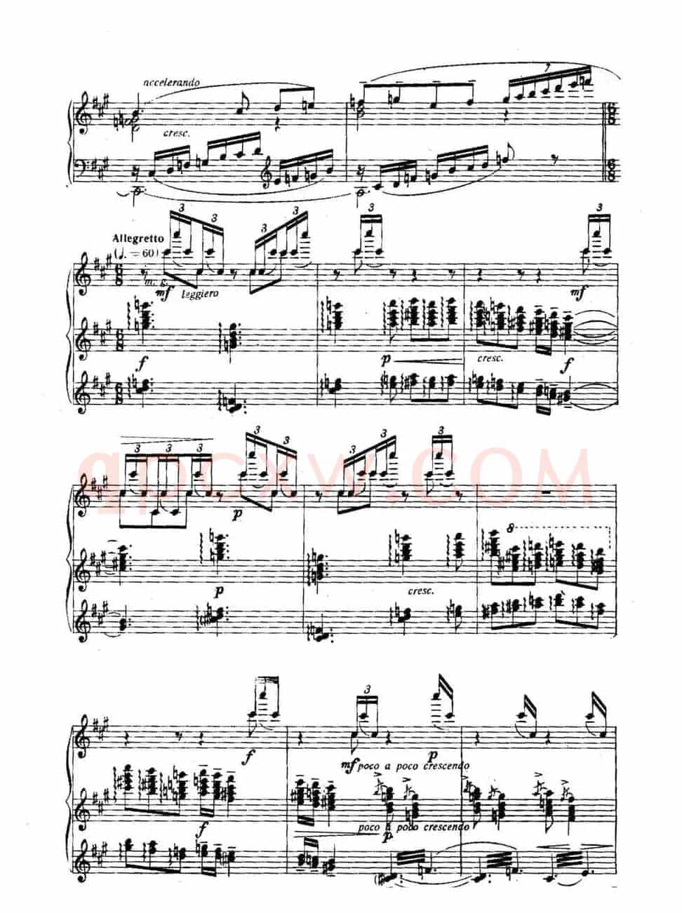 Six Préludes Exotiques Op·17（6首特色前奏曲·1）