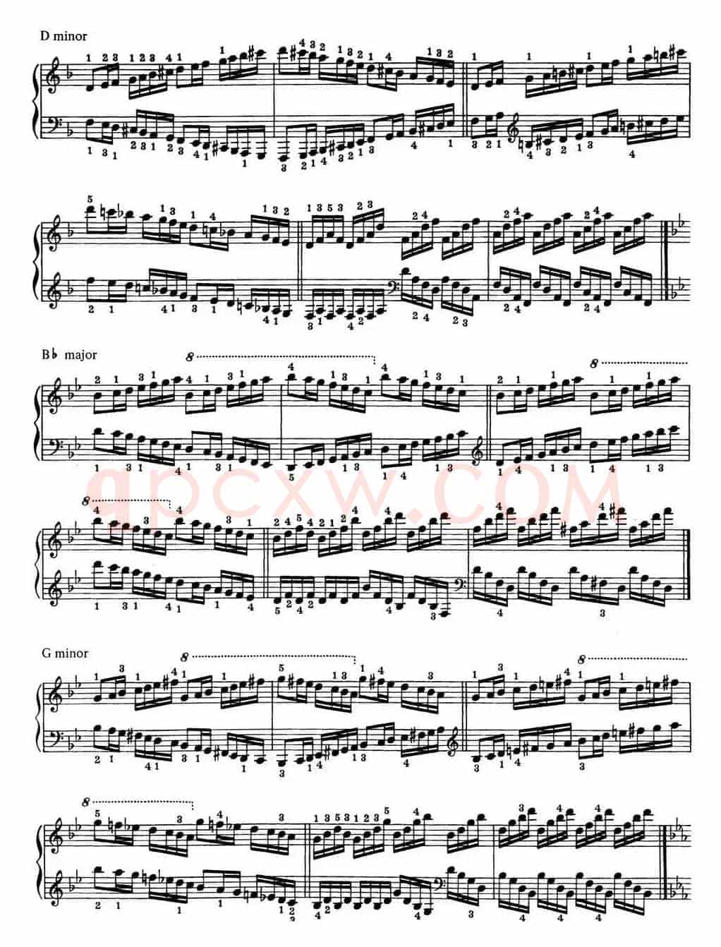 Technical Exercises S.146(李斯特钢琴技巧练习 BOOKⅢ)