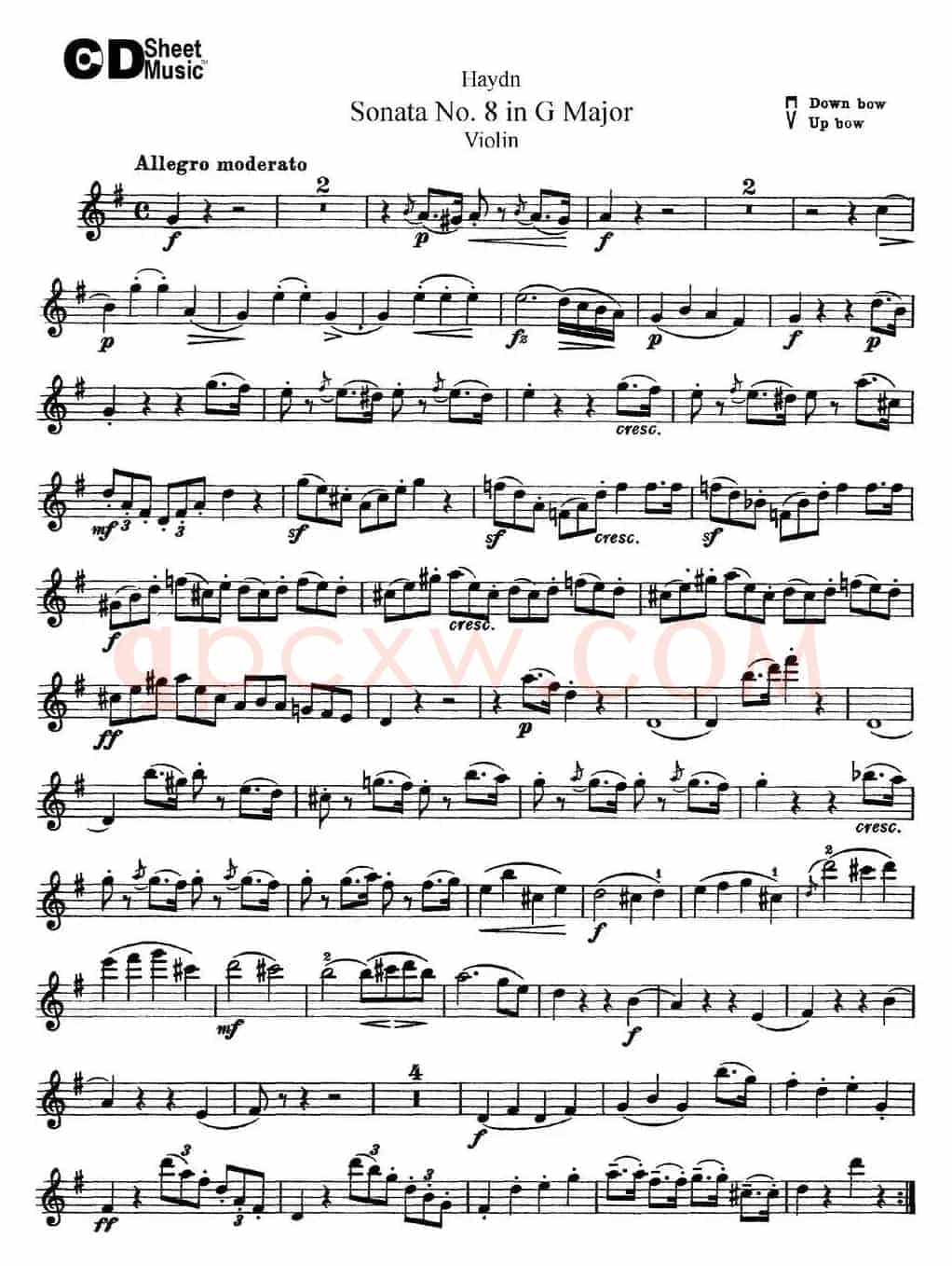 Violin Sonata No.8 in G Major