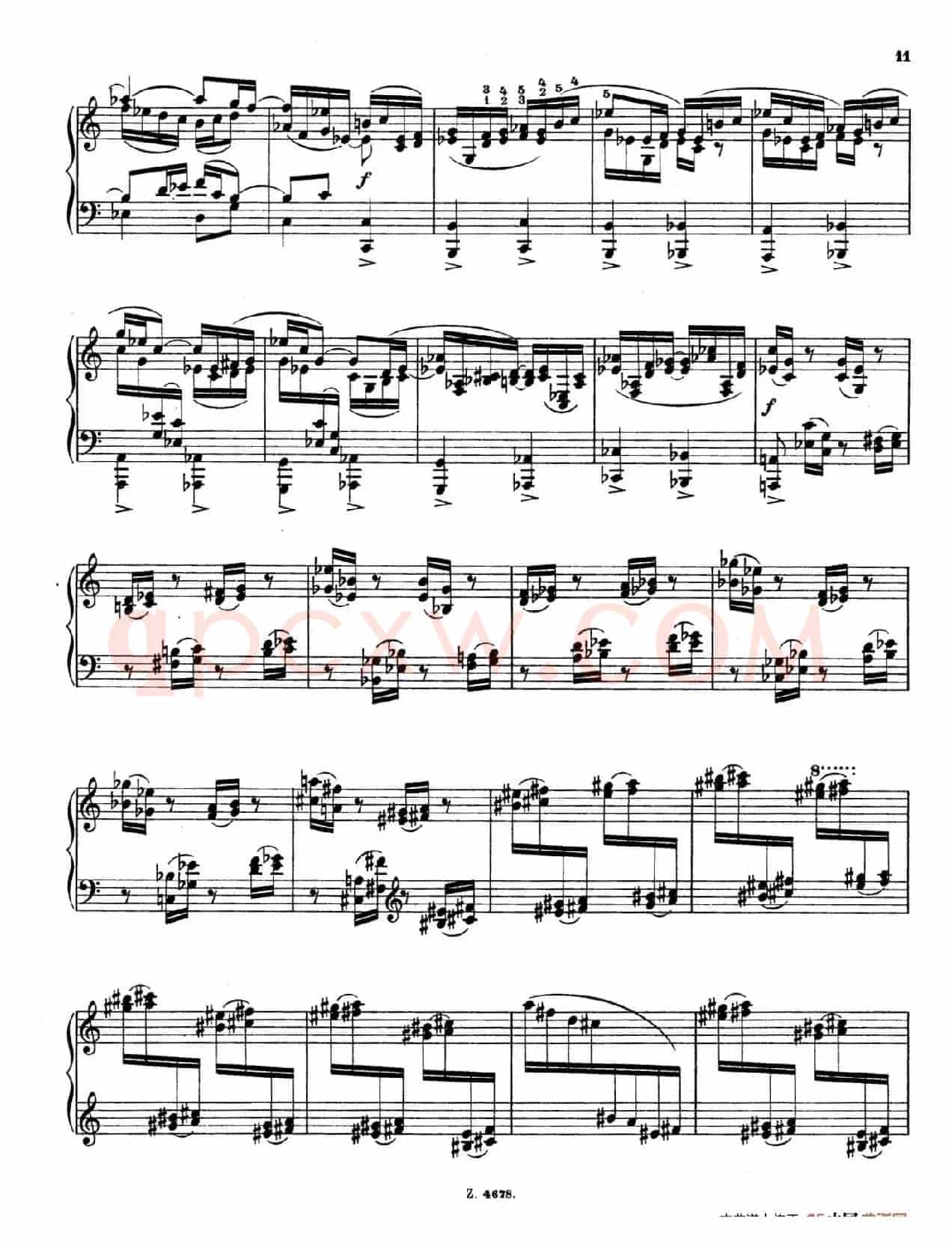 Charakterskizzen Op.40(个性素描 4. 万花筒 Kaleidoskop)