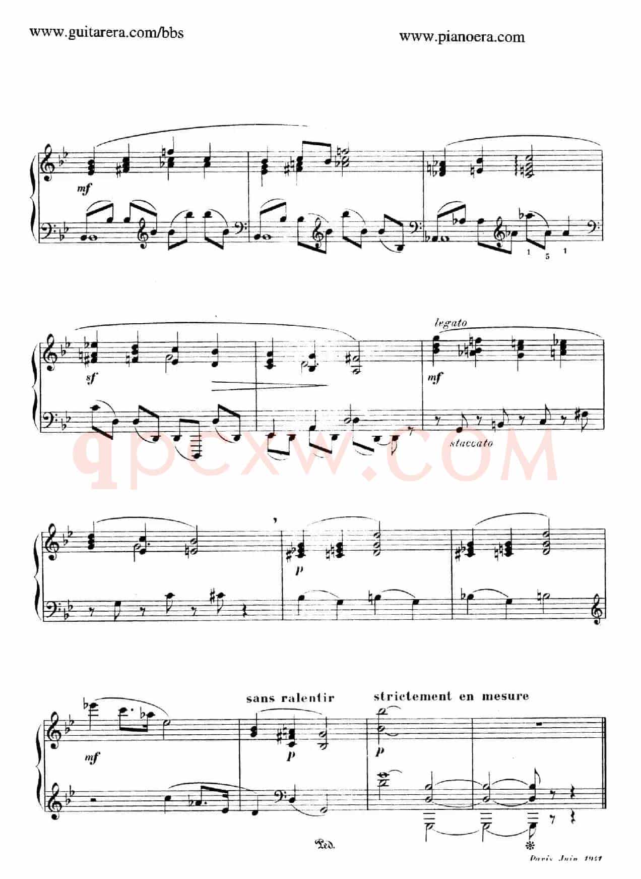 15 Improvisations（15首即兴曲·Ⅺ）