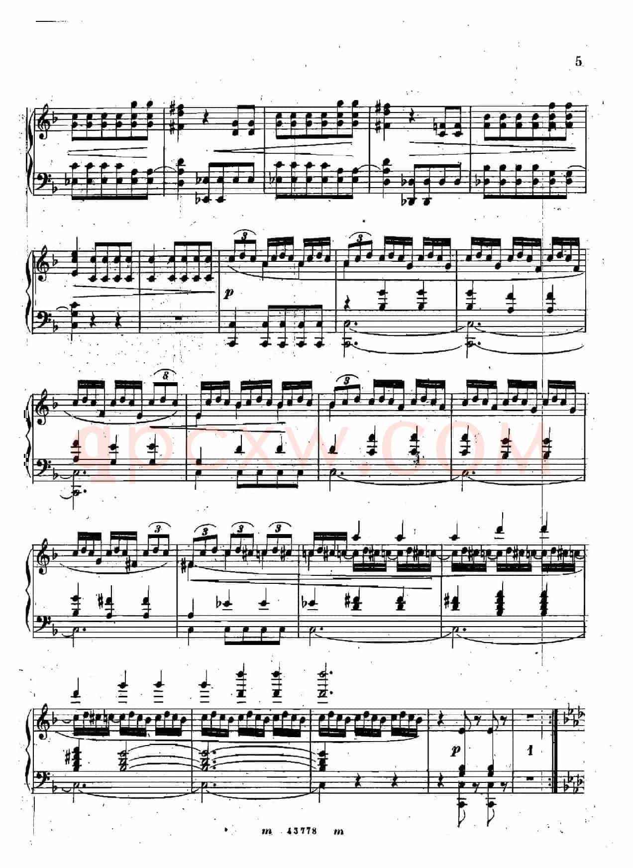 Scherzo in F Major from Miscellenies Op.93(F大调谐谑曲)