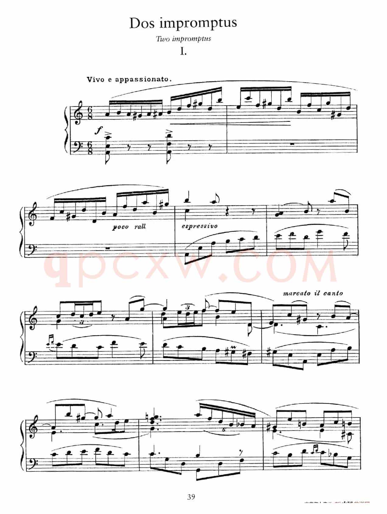 Impromptu in a Minor(a小调即兴曲)