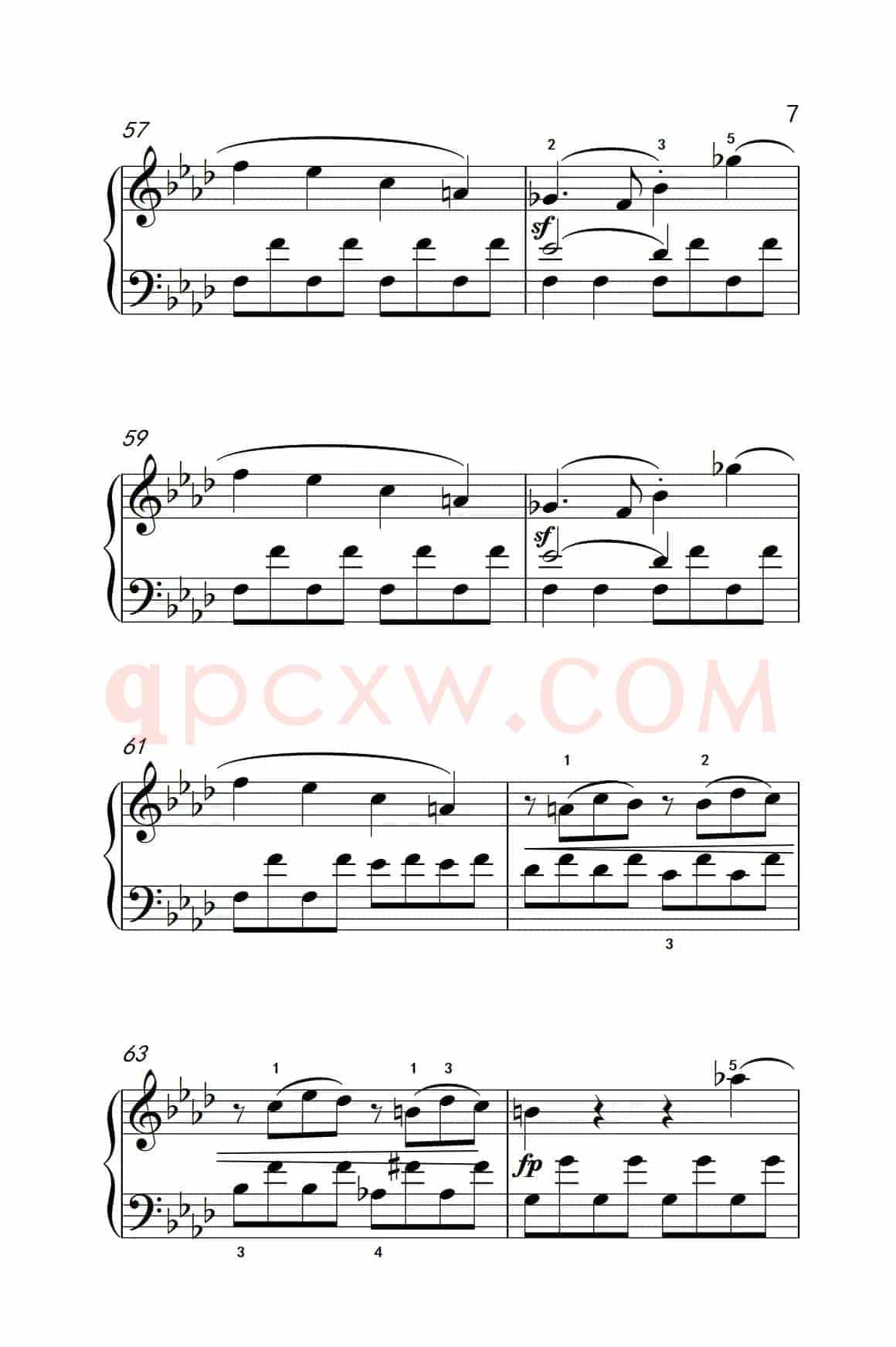 奏鸣曲 Opus 2 Nr.1 第一乐章（贝多芬奏鸣曲集 1）