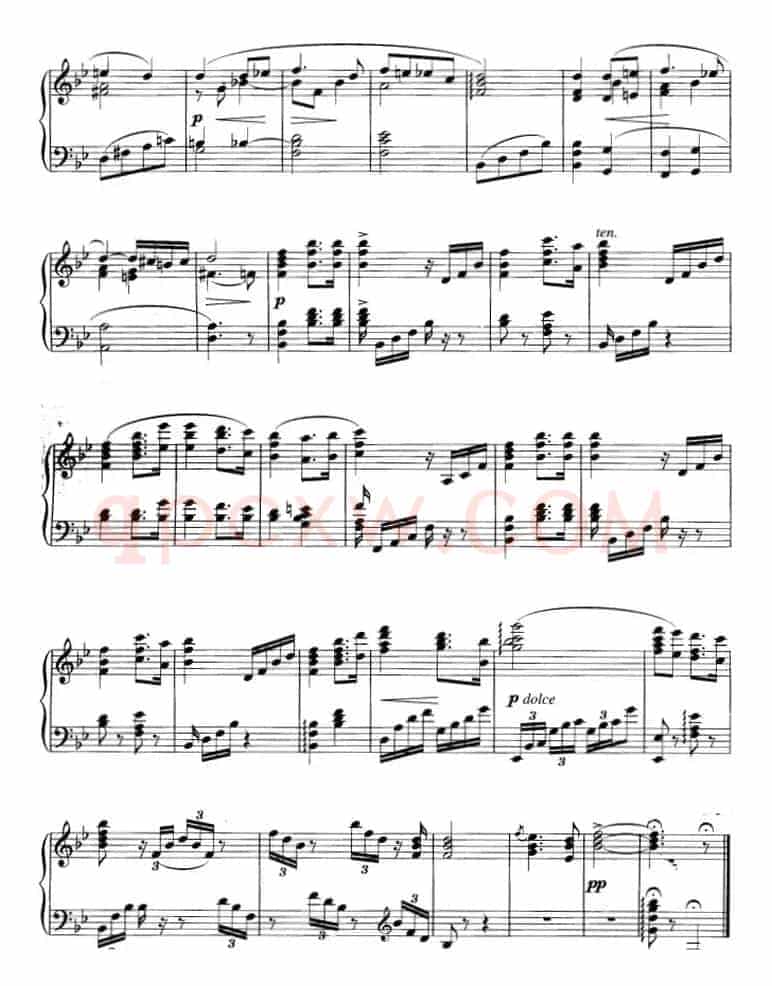 不可不弹的世界钢琴名曲：婚礼合唱