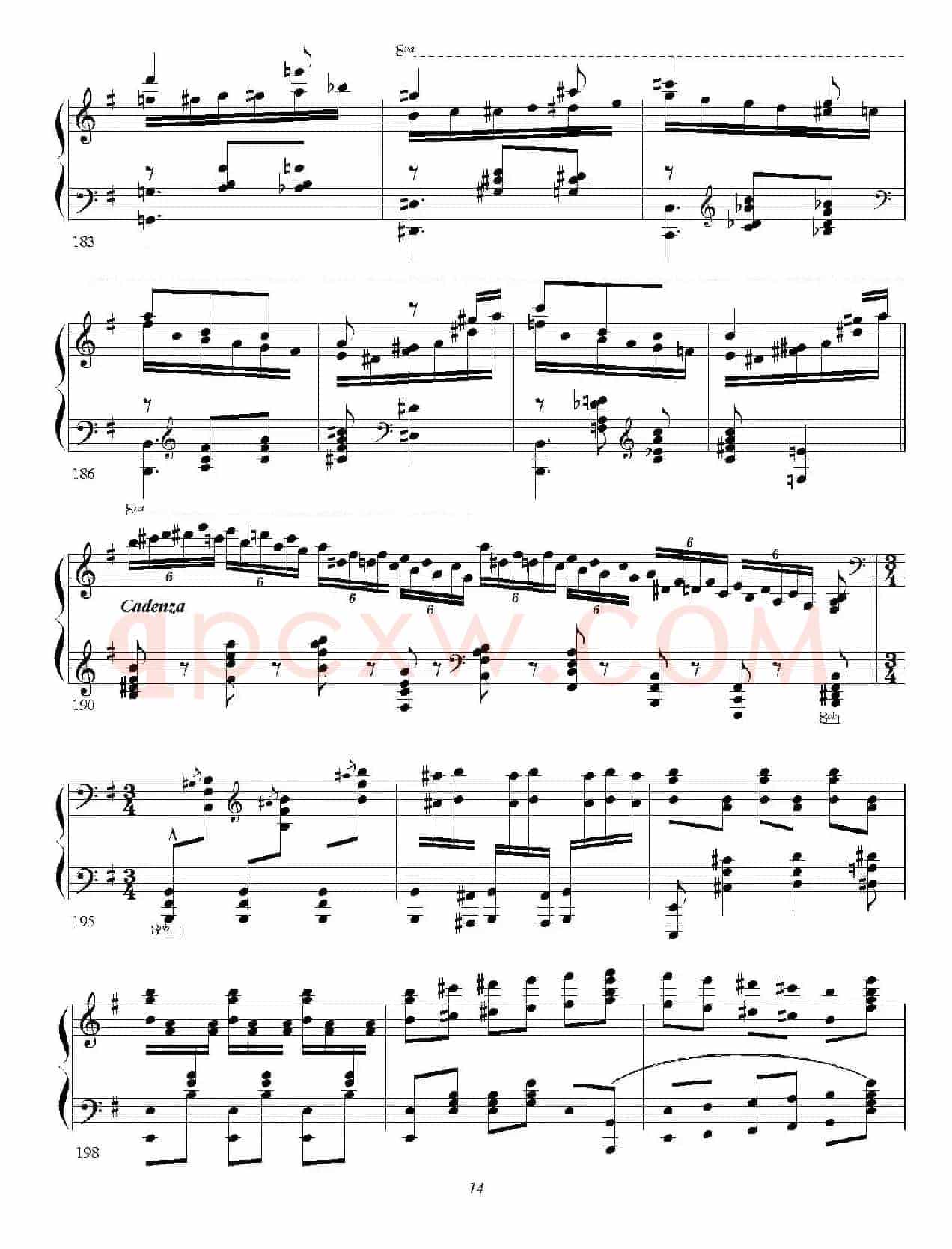 Carmen Variations 12 Pieces(12首卡门主题变奏曲·5)