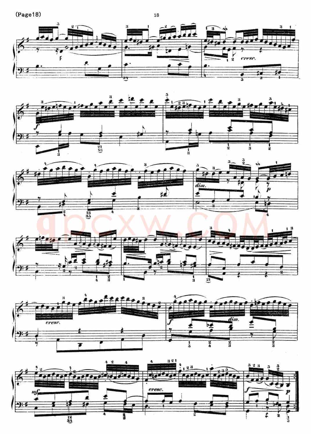 哥德堡变奏曲 巴赫 Goldberg Variationen BWV988