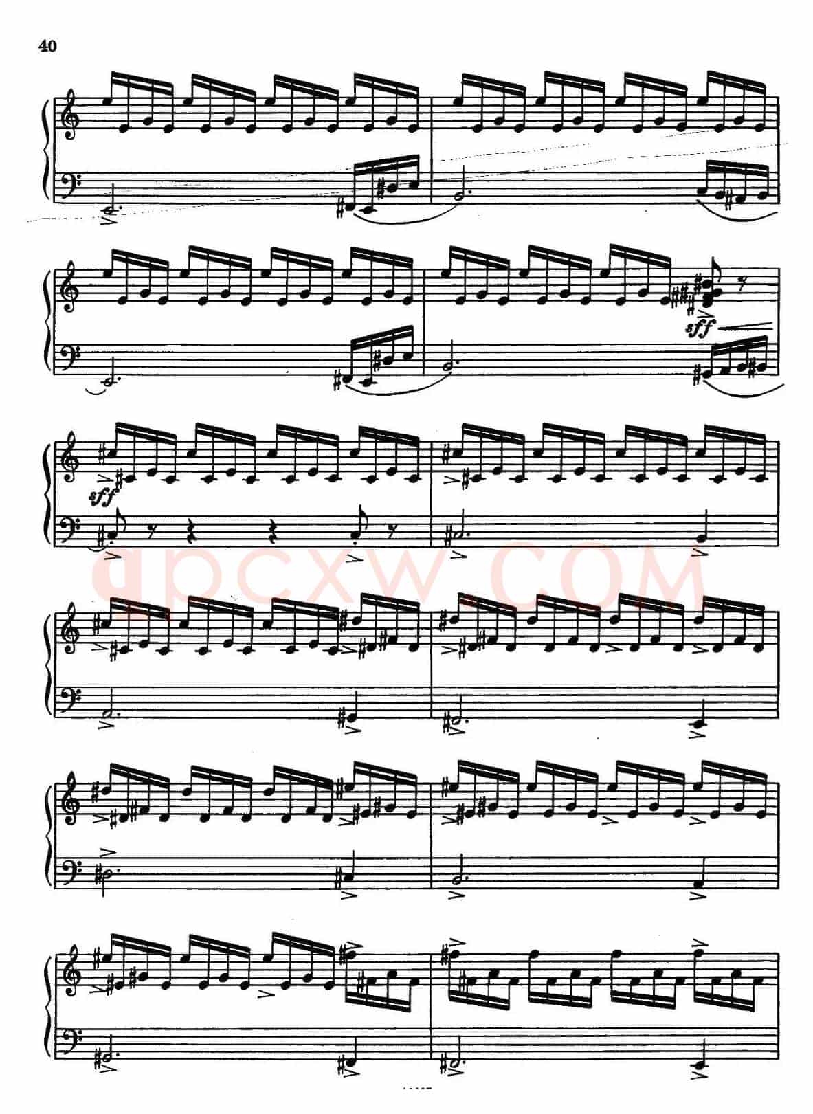 Sonate No.3(奏鸣曲三号)(第四乐章)