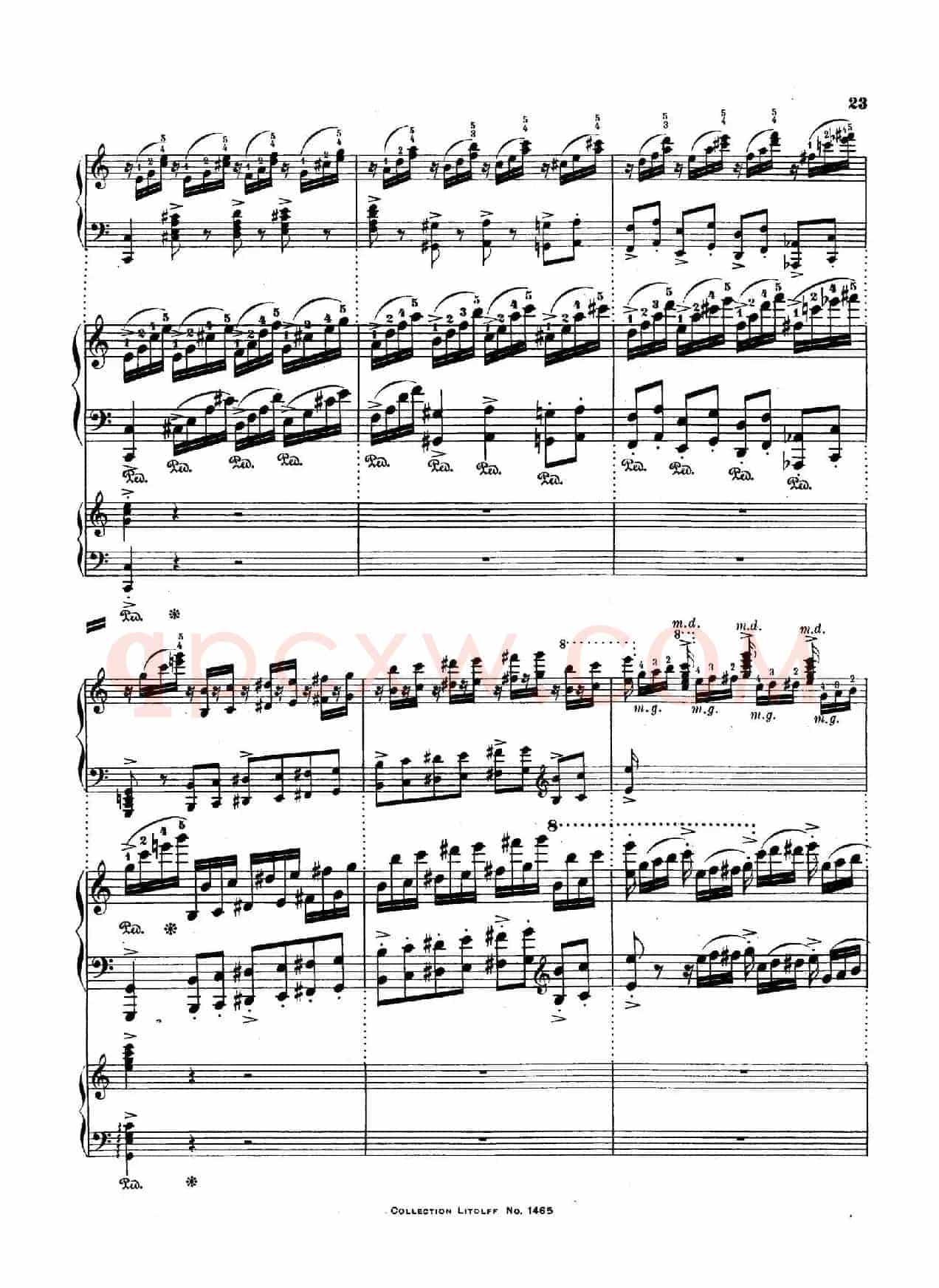 Piano Concerto No.1 in C Major Op.11,(C大调第一钢琴协奏曲·双钢琴)