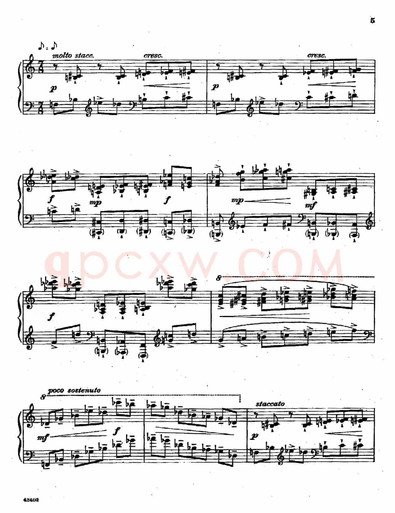 2 Toccatas（2首托卡塔）（No.1）