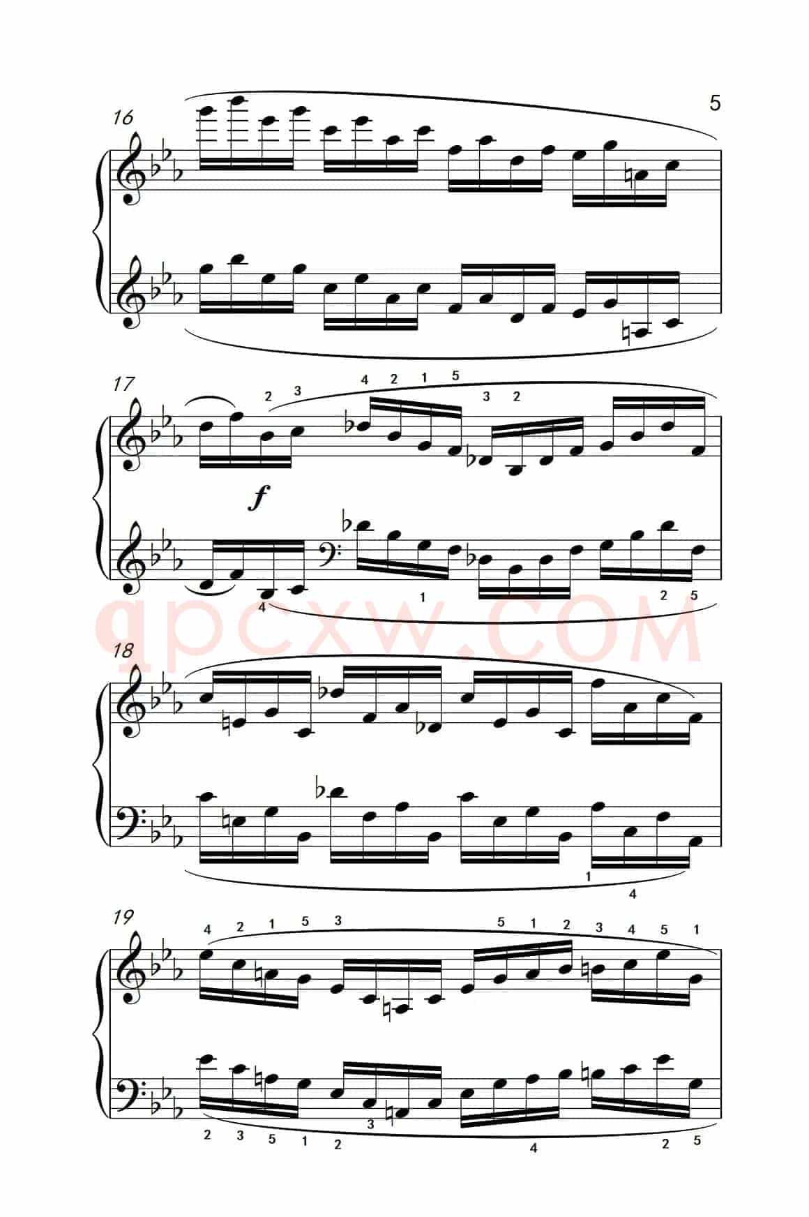 莫什科夫斯基 钢琴练习曲（第七首）