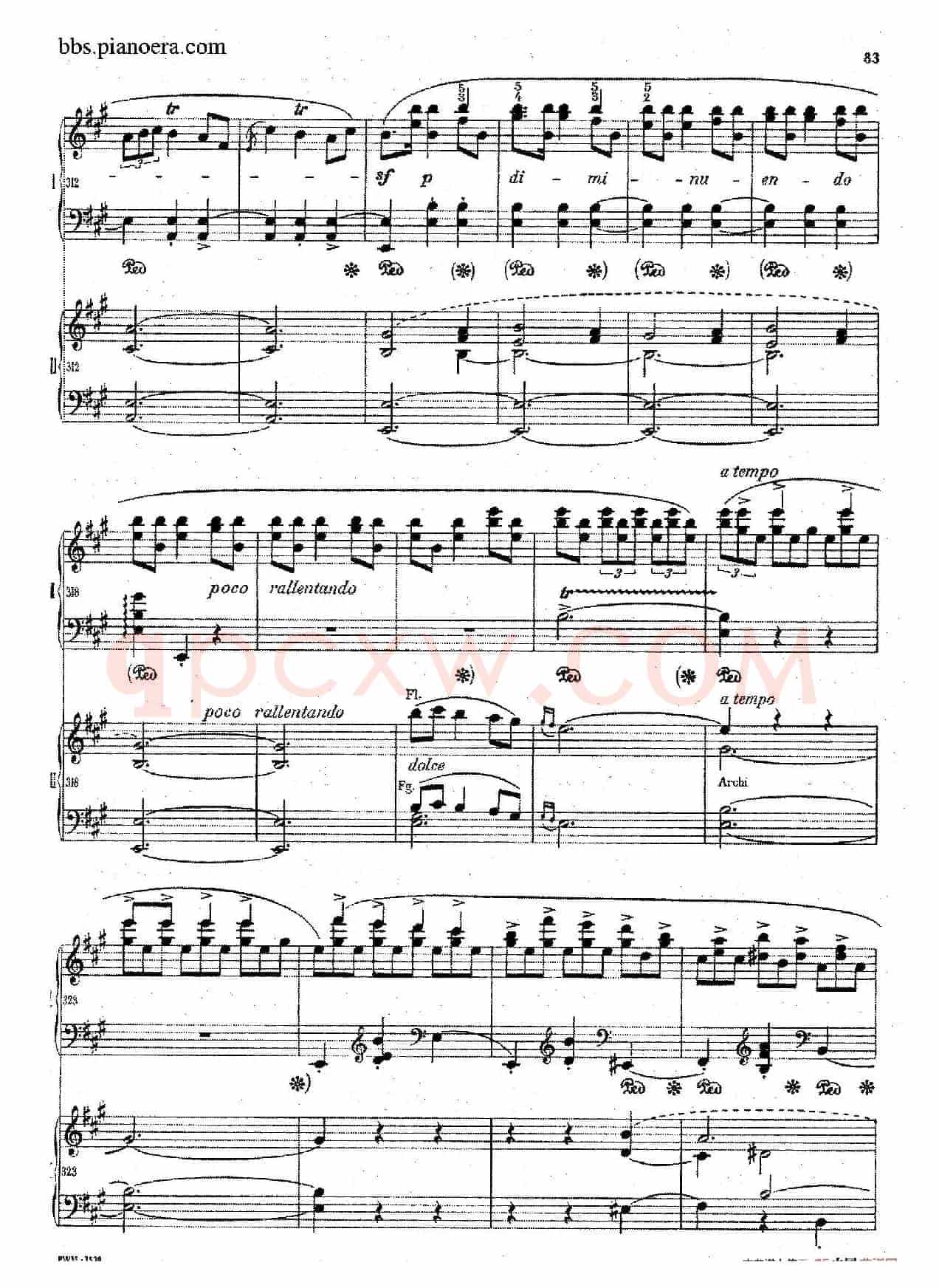 Grand Fantasy on Polish Airs Op.13(华丽的波兰民歌幻想曲·双钢琴版)