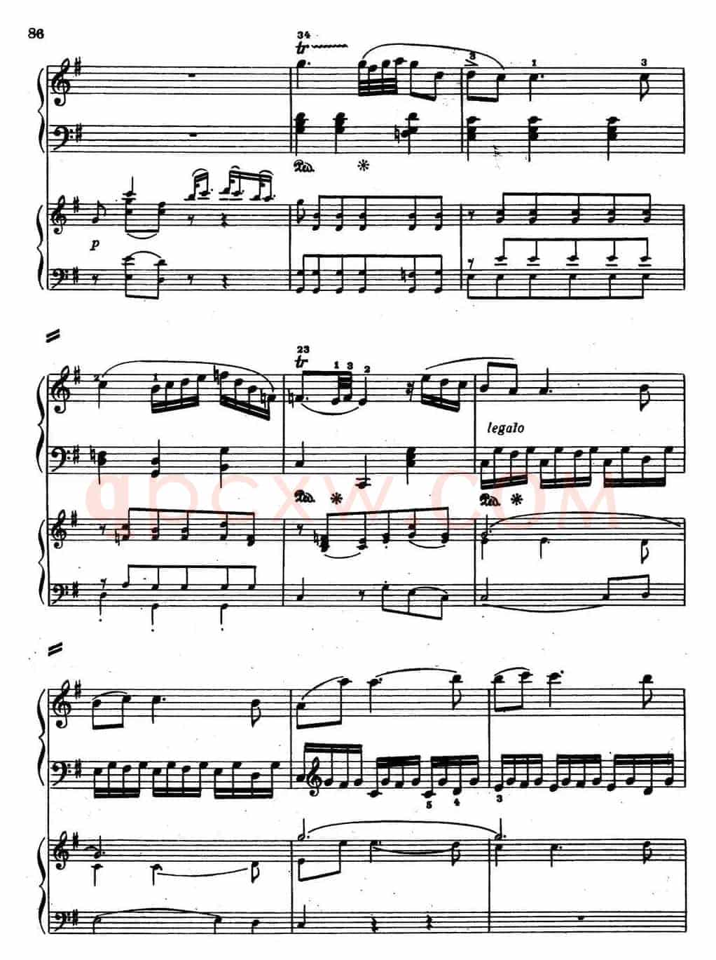 二十八部钢琴协奏曲 No.5（P31-45）