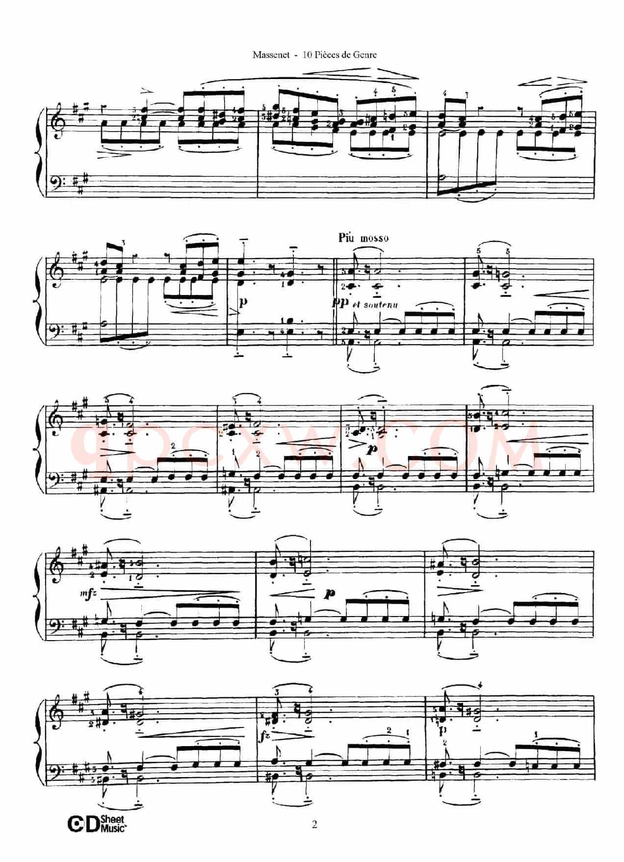 Dix Pièces de Genre Op.10(10首个性小品·Ⅰ)