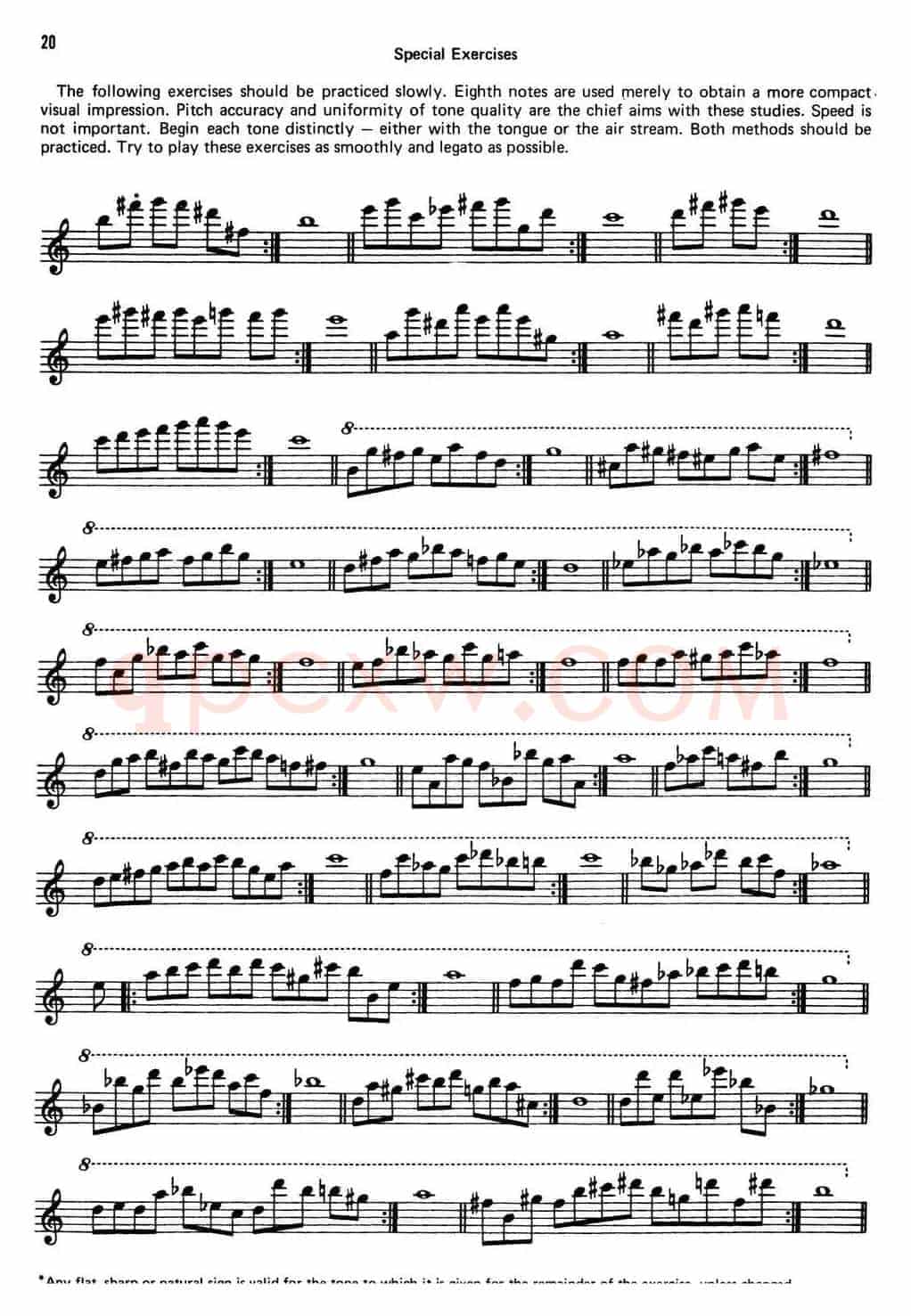 Top Tones For Sax（Methode）（萨克斯大小调音阶练习）