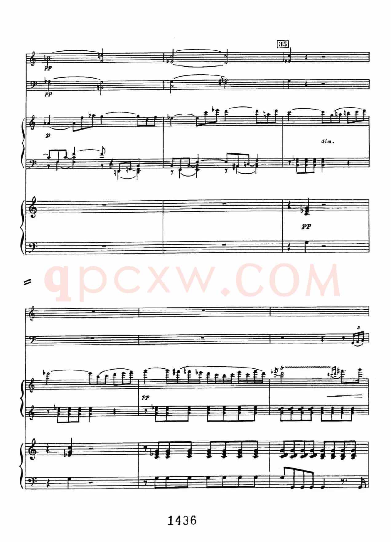 Triple Concerto in C Major Op.56(C大调三重协奏曲·双钢琴·Ⅰ)