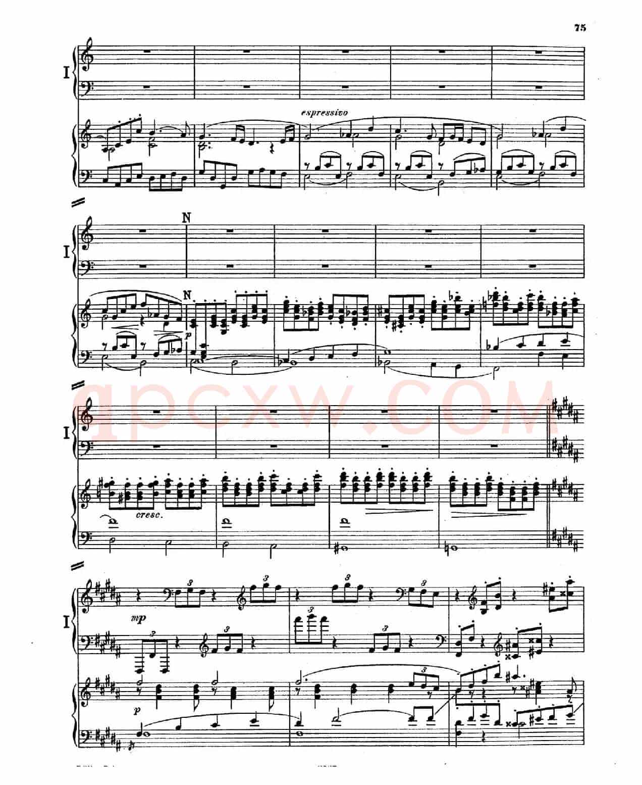 Piano Concerto in E Major Op.59(E大调钢琴协奏曲·双钢琴·第四乐章)