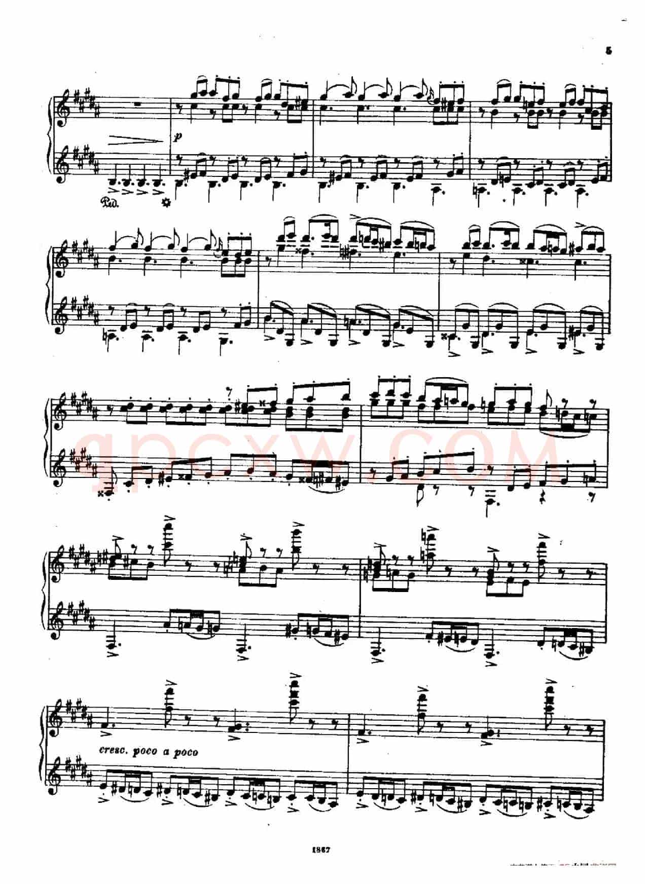 Scherzo in A-flat Major(降A大调谐谑曲)