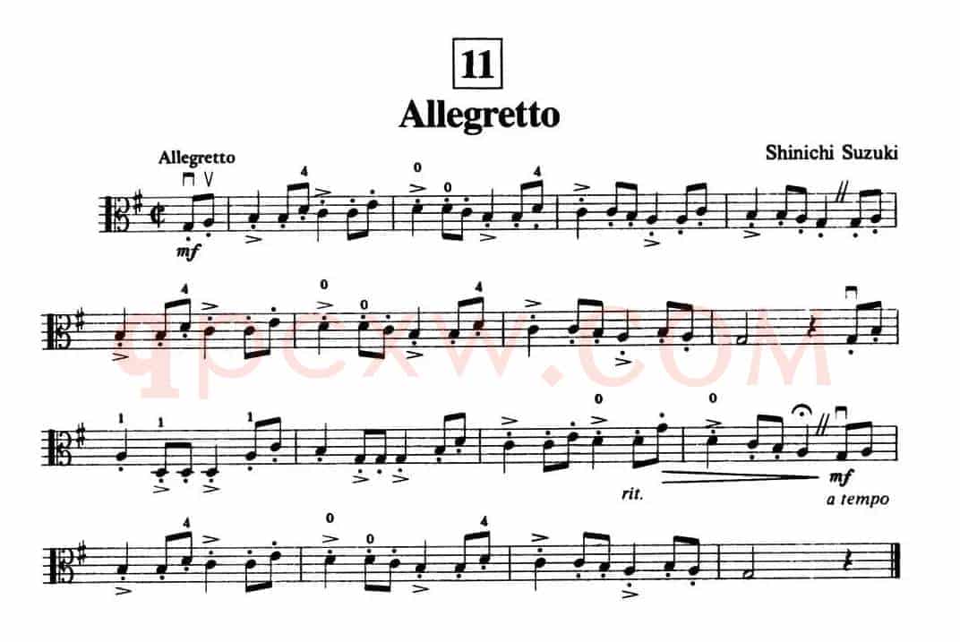 Allegretto（中提琴）