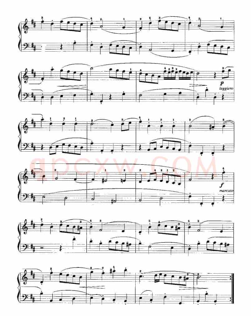 布列舞曲（W·F·巴赫作曲版）
