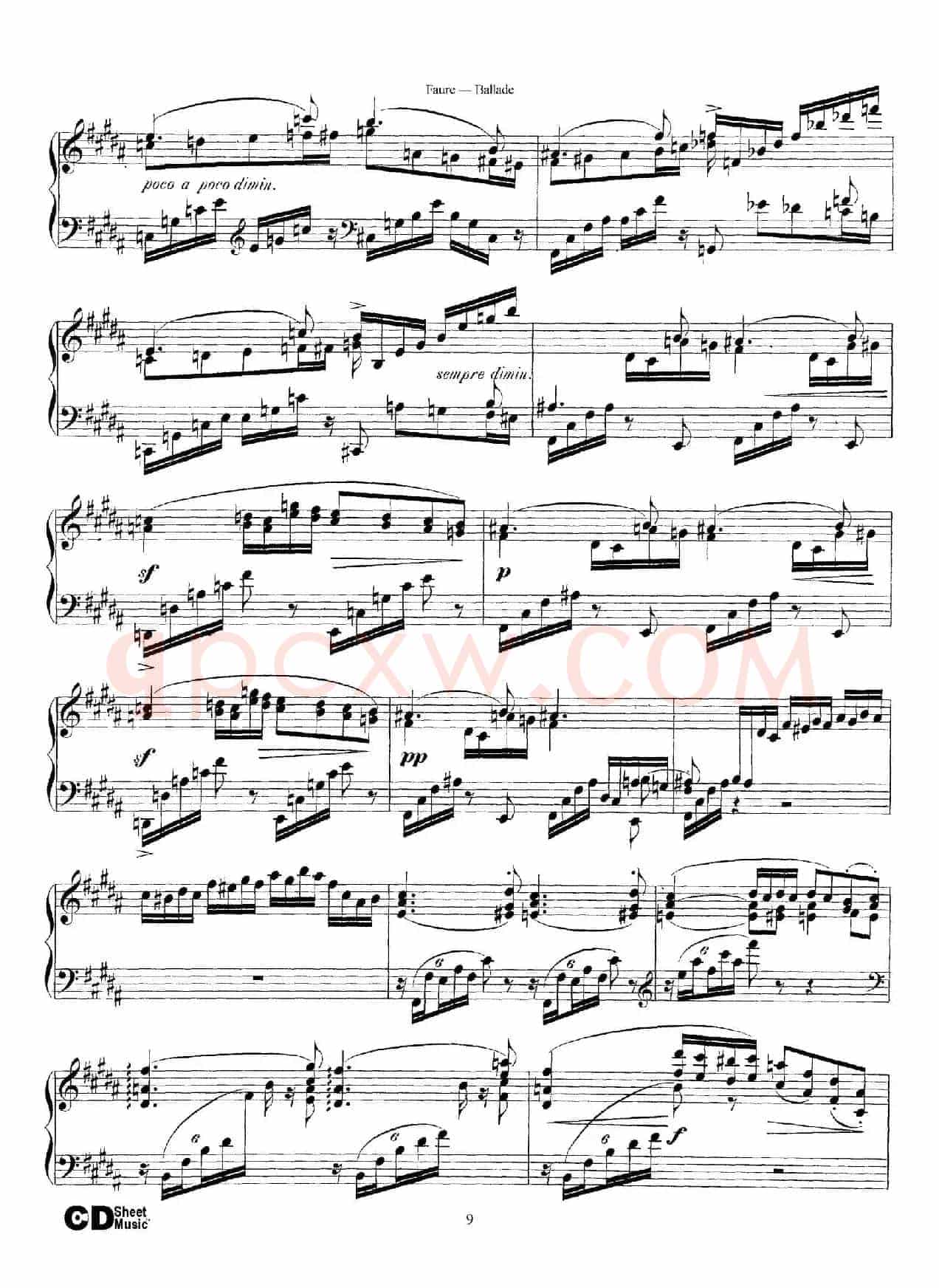 Ballade Op.19（叙事曲）