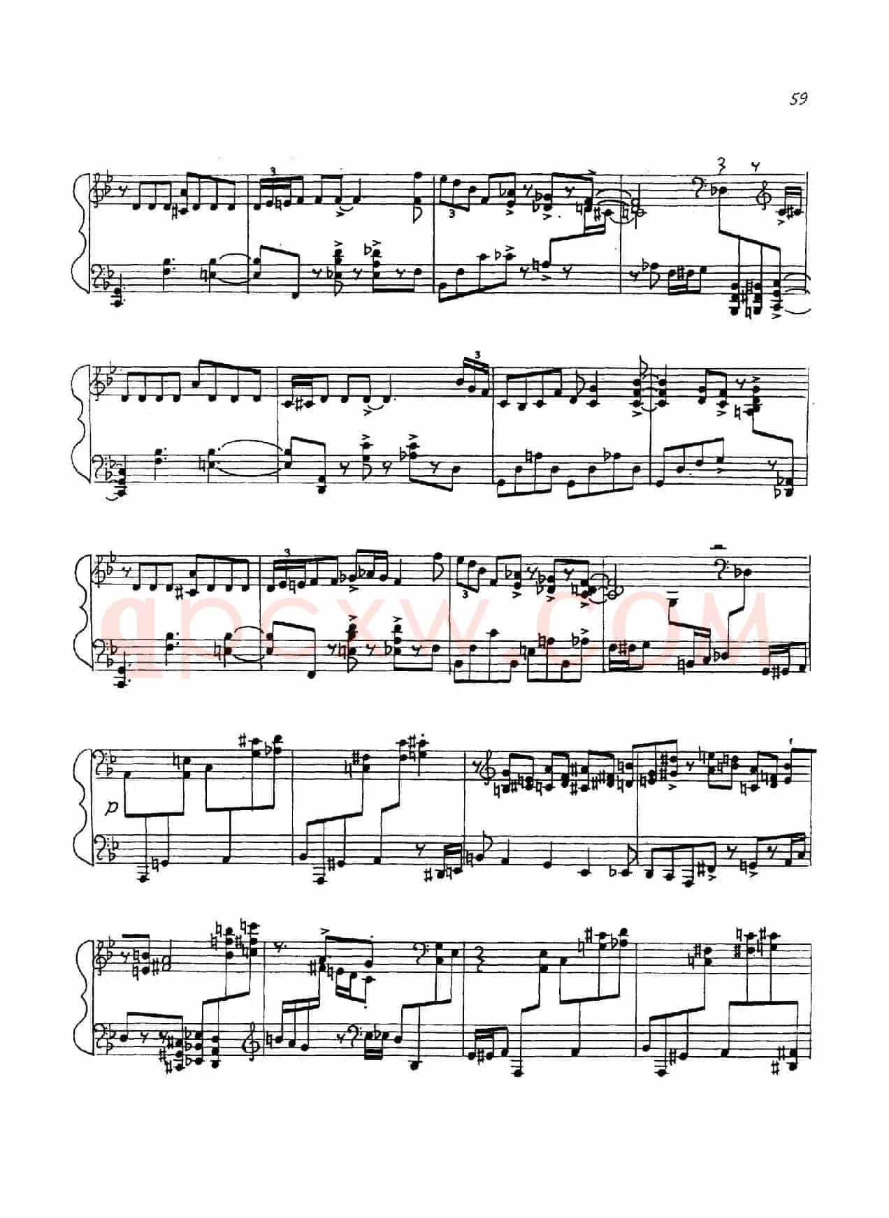 24 Preludes Op.53（24首前奏曲·XXⅡ）