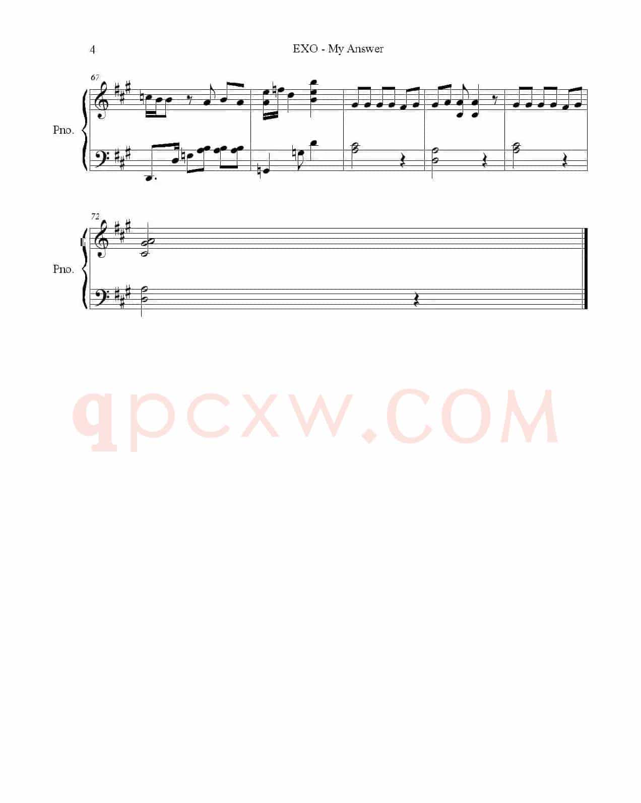MY ANSWER（我的答案）