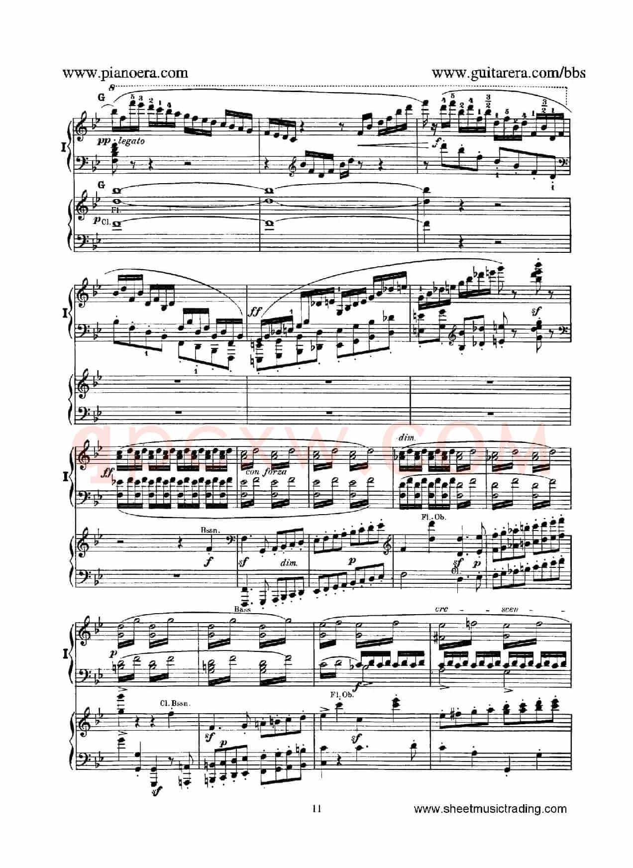 Piano Concerto No.1 in g Minor Op.25(g小调第一钢琴协奏曲·双钢琴)