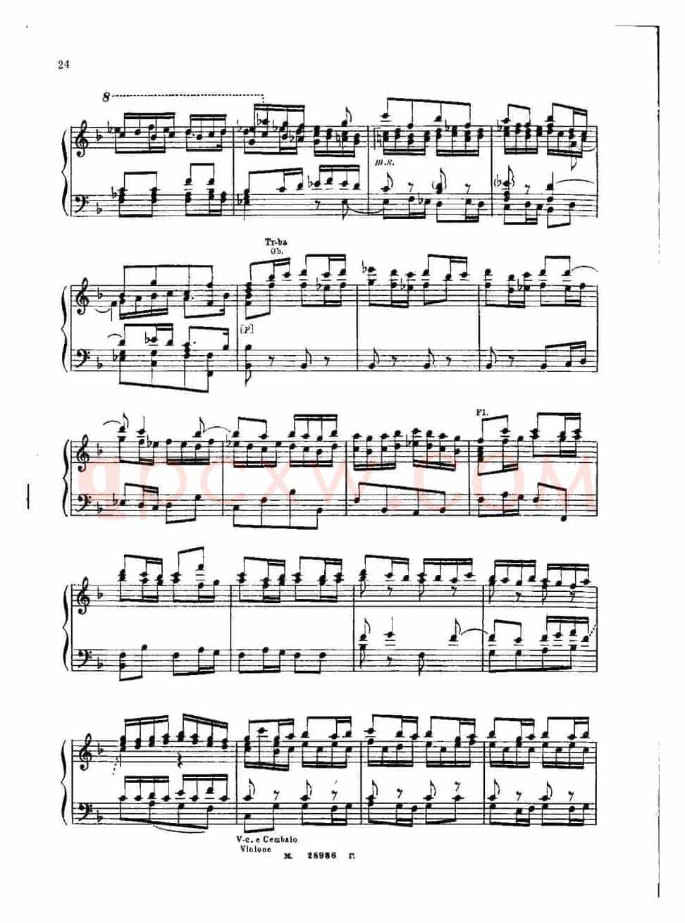 Brenburg Concerto No·2 in F Maj BWV·1047(F大调第二勃兰登堡协奏曲·Ⅲ)