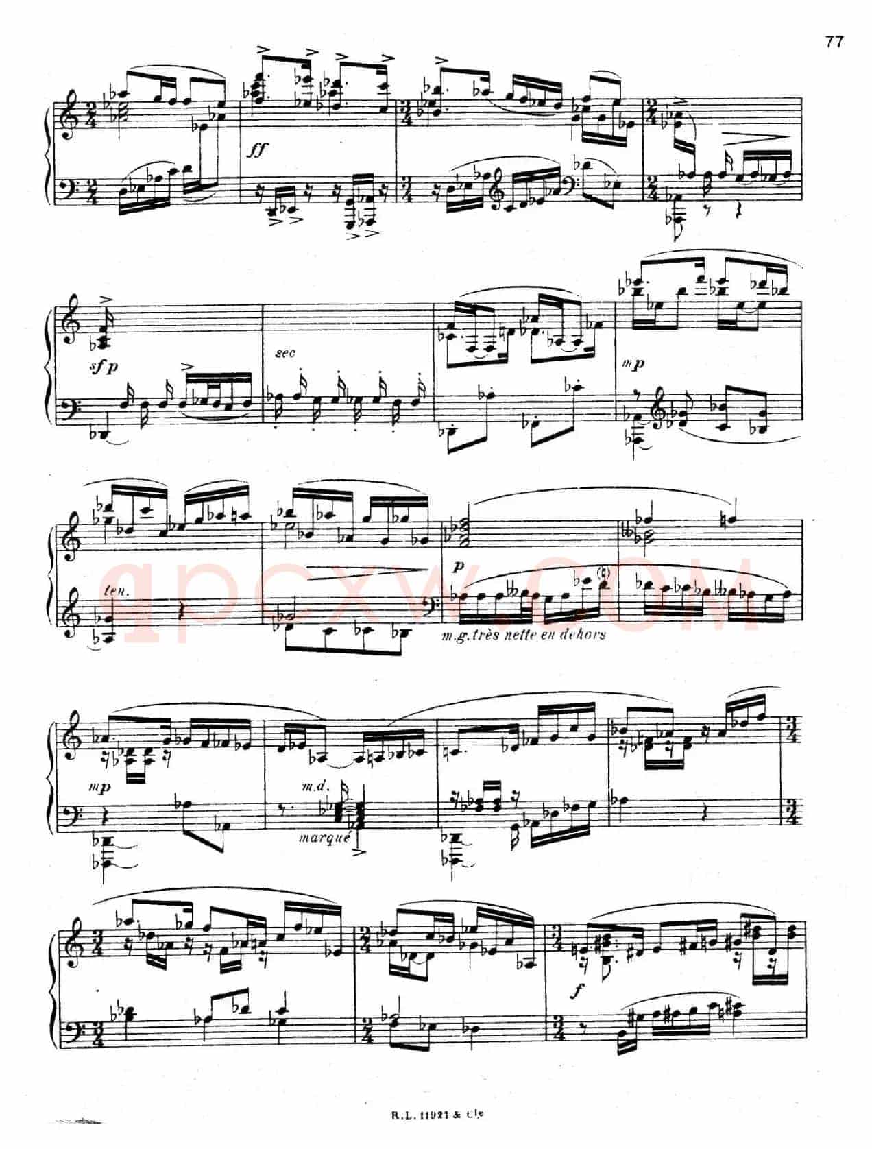 2 Intermezzos（2首间奏曲·1）