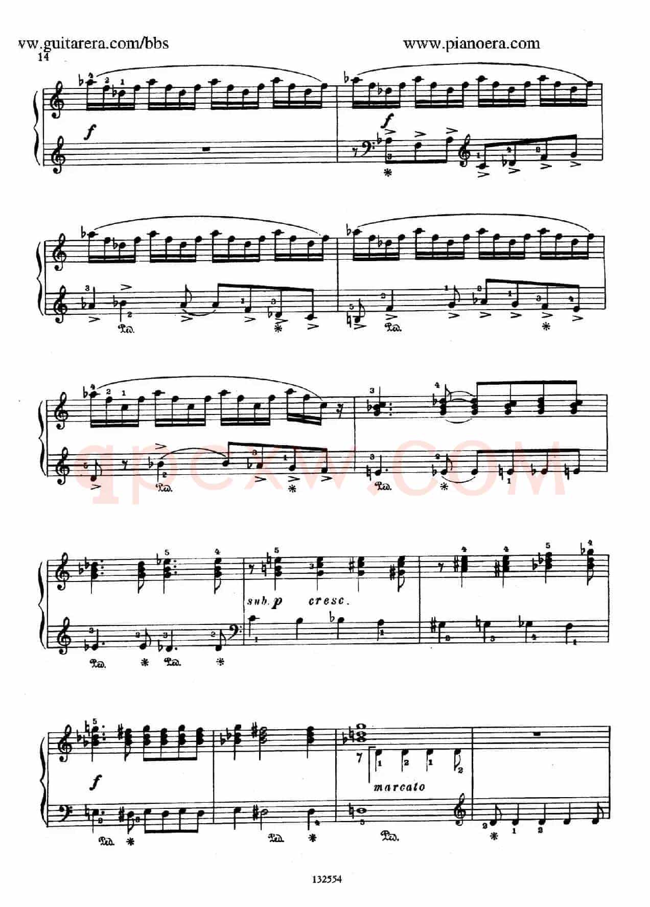 Piano Sonatina in C Major Op.93(C大调钢琴小奏鸣曲·第三乐章)