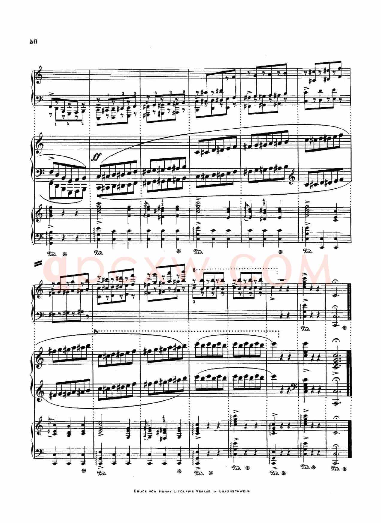 Piano Concerto No.1 in C Major Op.11,(C大调第一钢琴协奏曲·双钢琴)