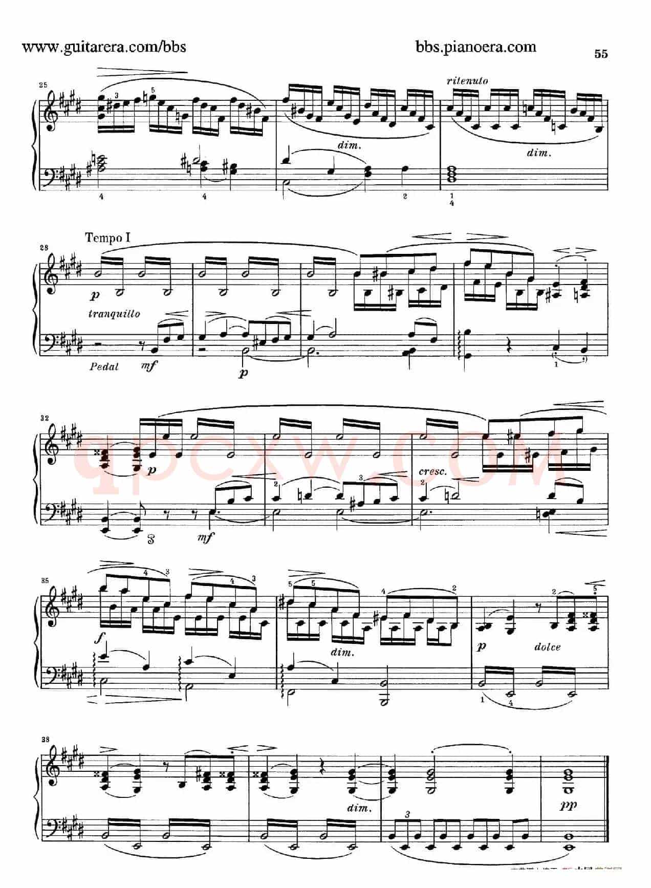 Neue Aquarelle Op.57(新水彩画·2. 夜曲)