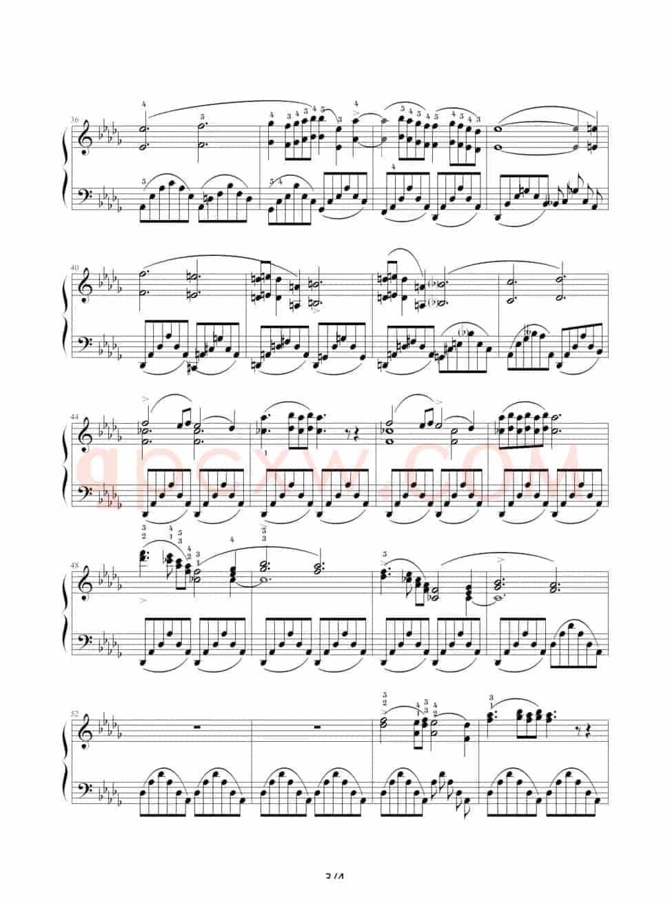 降b小调夜曲，Op.9,No.1（肖邦第1号夜曲）