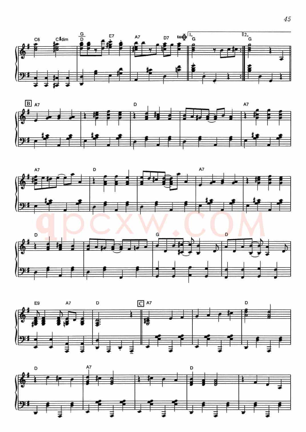 Peacherine Rag（《海上钢琴师》选曲）