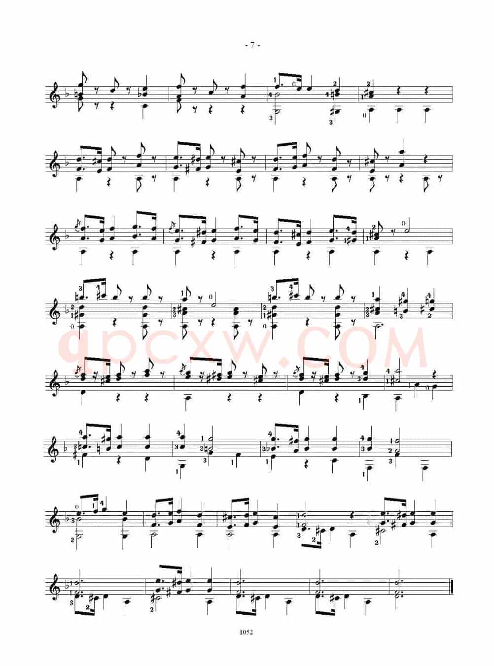 索尔·克斯特26首练习曲之1——5