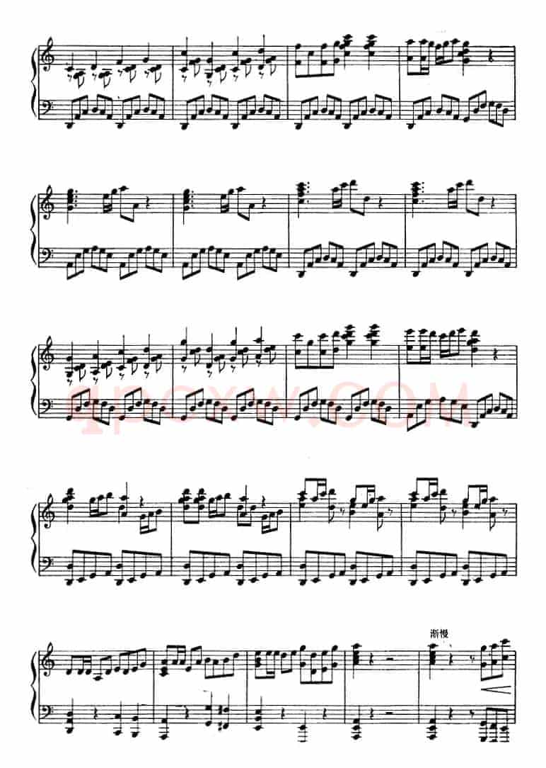 钢琴独奏·革命现代舞剧《红色娘子军》组曲（3．清华参军）
