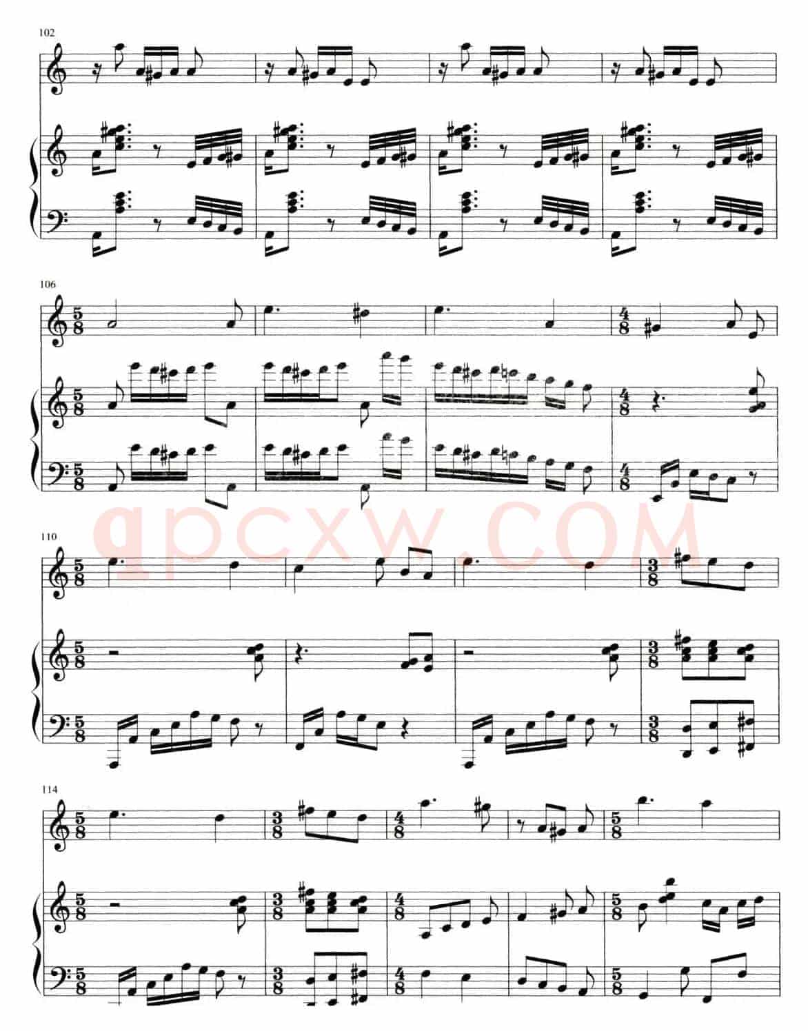 第一板胡幻想曲（中音板胡独奏+钢琴伴奏）