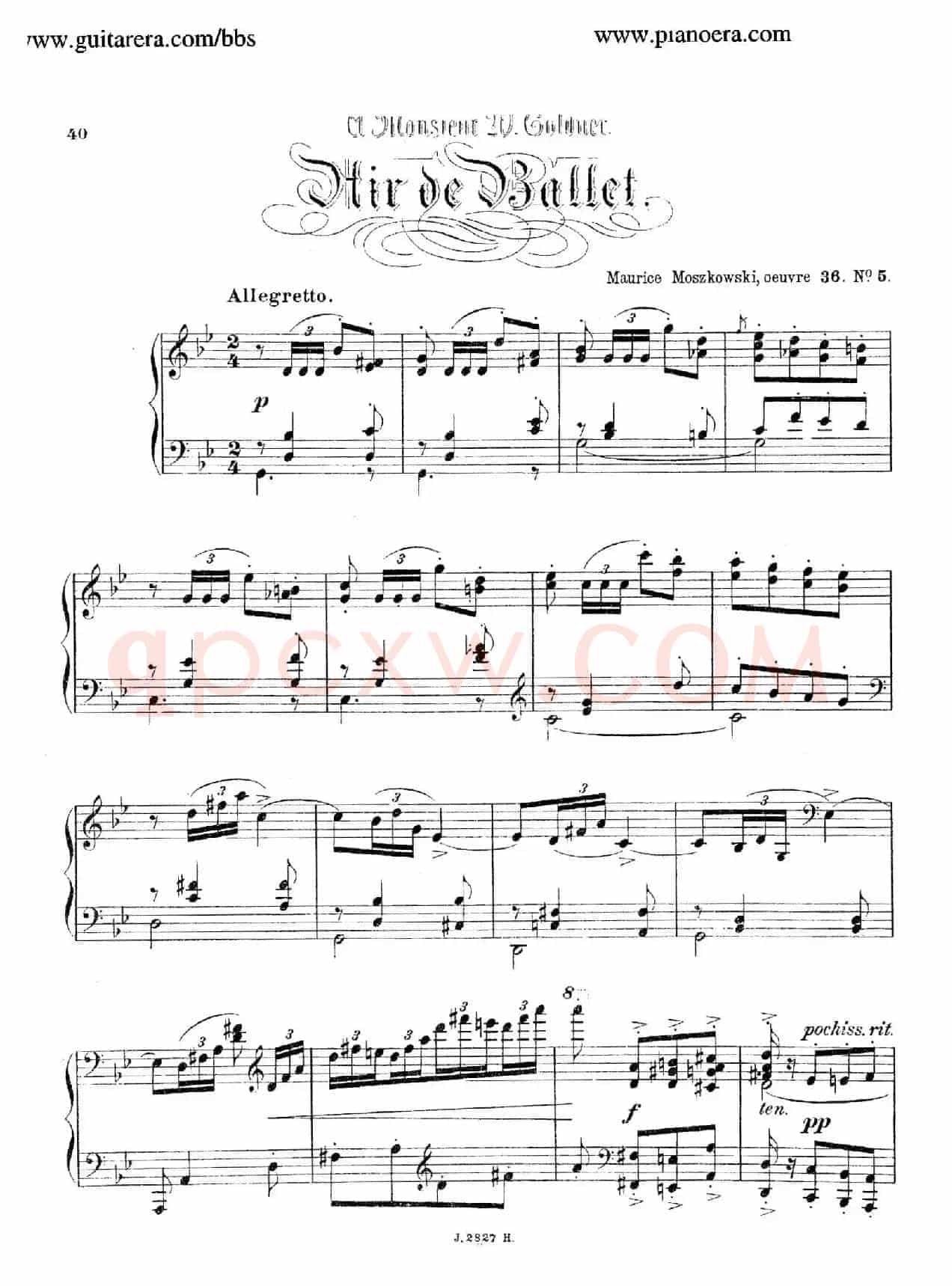 Characteristic Pieces Op.36(8首个性小品·5)