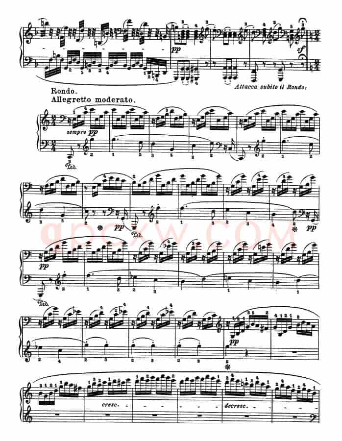 SONATE OP.53（第二十一钢琴奏鸣曲）