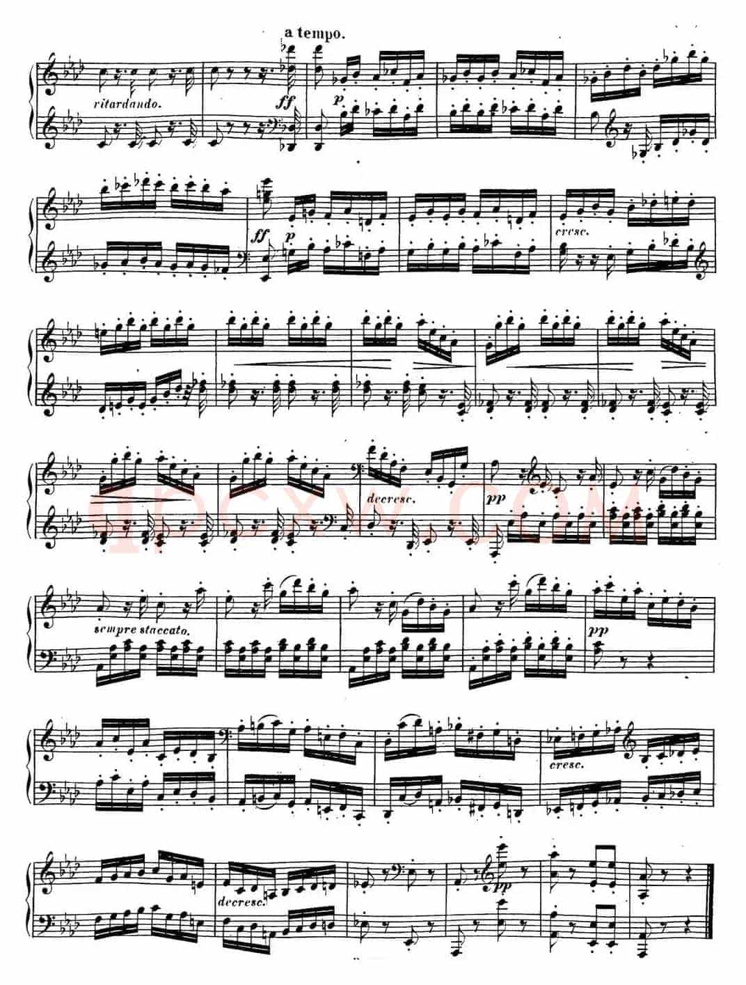 贝多芬钢琴奏鸣曲18 狩猎 降E大调 Op.31 No.3 E-flat major